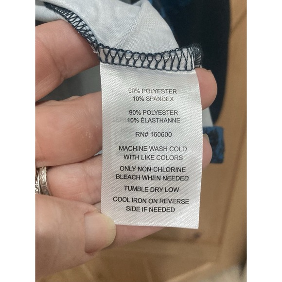 NWT Ranger Boats Performance Crew Long Sleeve Size XL Turquoise Stretch NEW - Picture 7 of 10